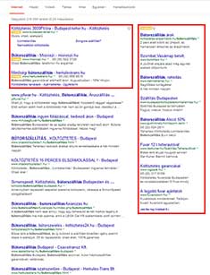 adwords hirdetések a találati listában